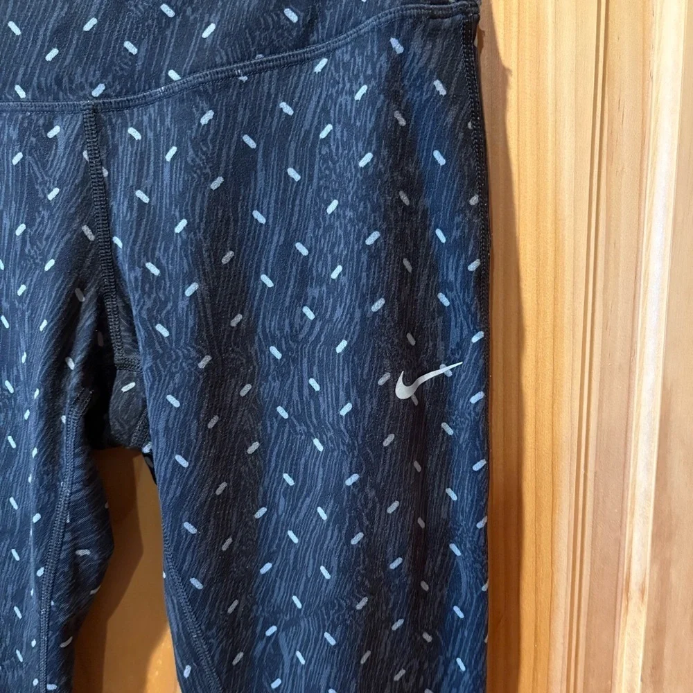 Nike Leggings Women's Medium Black Active Dri-Fit Lux size S